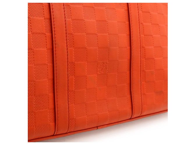 Louis Vuitton PDV Porte Documents Voyage Damier Infini briefcase Arancione - vista 8