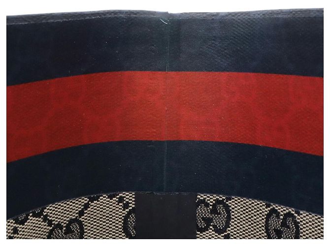 Borsa Tote Gucci GG Canvas Blu - vista 6