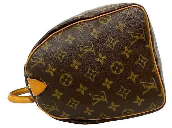 Speedy Louis Vuitton Monogram Handtasche Braun - Ansicht 7