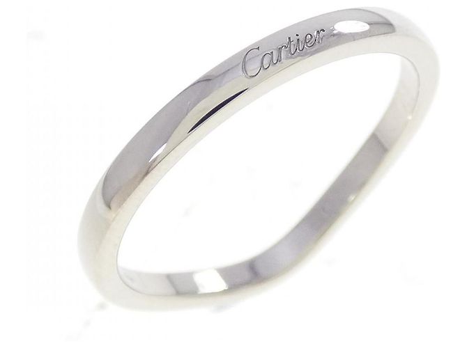Cartier Ballerine Ring Platin Größe 17 Silber Metallisch - Ansicht 2