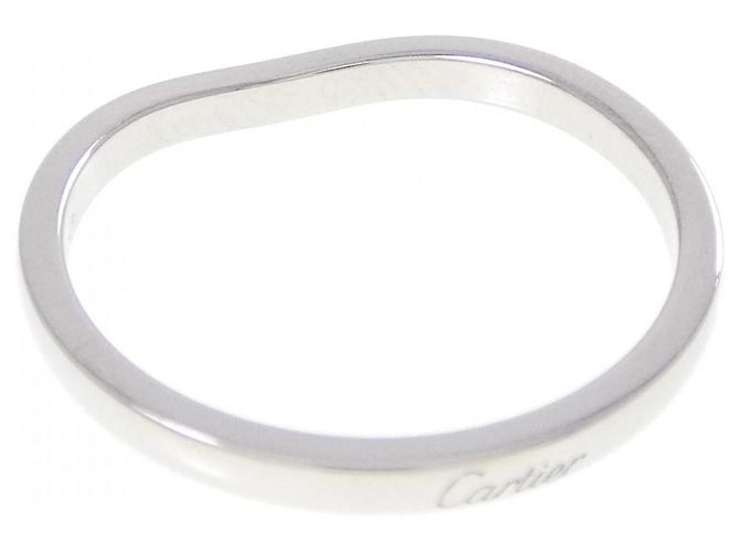 Cartier Ballerine Ring Platin Größe 17 Silber Metallisch - Ansicht 4
