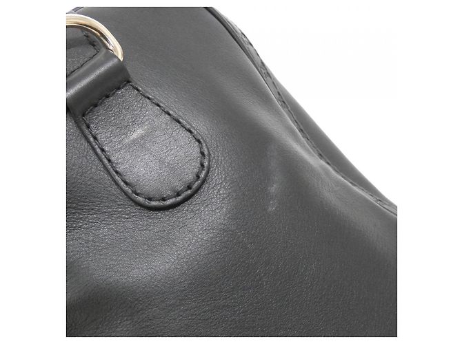 Borsa Boston in pelle Micro Guccissima Gucci Nero - vista 5