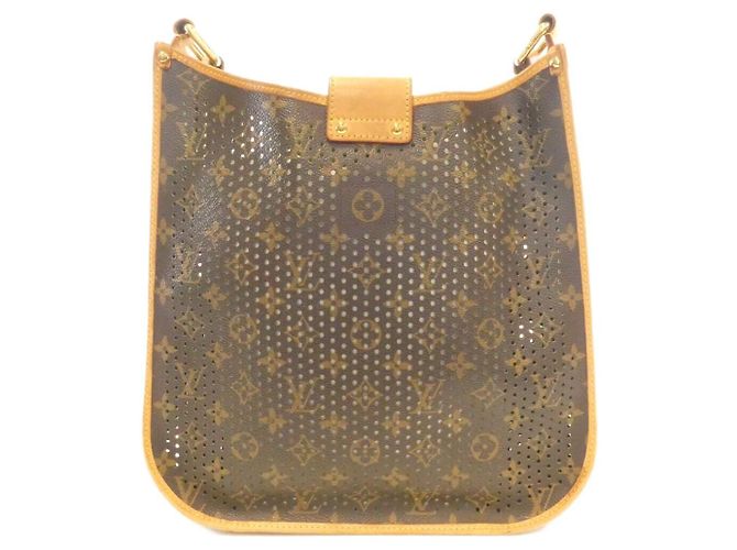 Borsa a Spalla Louis Vuitton Monogram Perfo Marrone - vista 2
