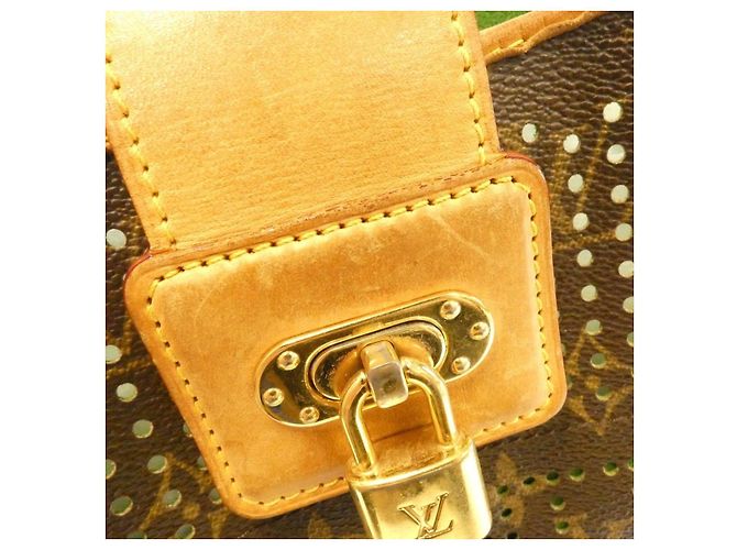 Borsa a Spalla Louis Vuitton Monogram Perfo Marrone - vista 4