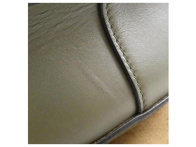 Bolso de hombro pequeño de piel de becerro Loewe Gate Blanco - vista 4