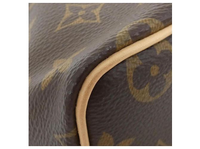 Borsa a tracolla Louis Vuitton Nano Noe Monogram Marrone - vista 3