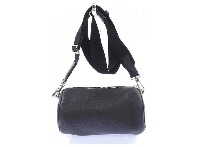 Borsa a tracolla Christian Dior in pelle nera Nero - vista 3