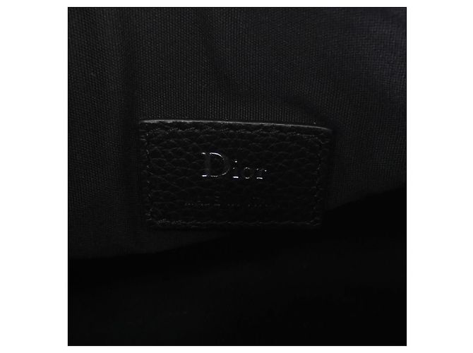 Borsa a tracolla Christian Dior in pelle nera Nero - vista 5