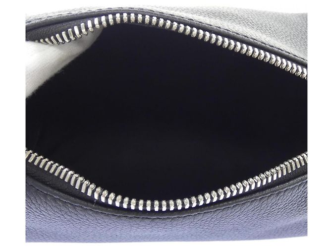 Borsa a tracolla Christian Dior in pelle nera Nero - vista 6