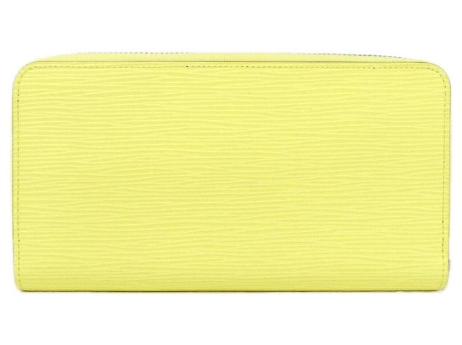 Portafoglio lungo Louis Vuitton Epi Giallo - vista 2
