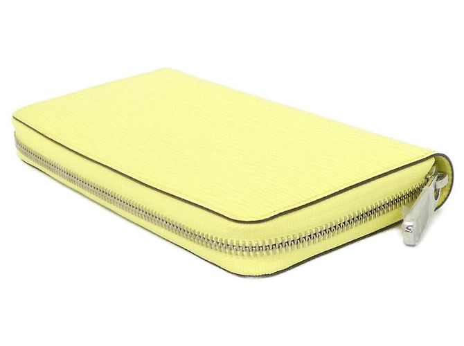 Portafoglio lungo Louis Vuitton Epi Giallo - vista 3