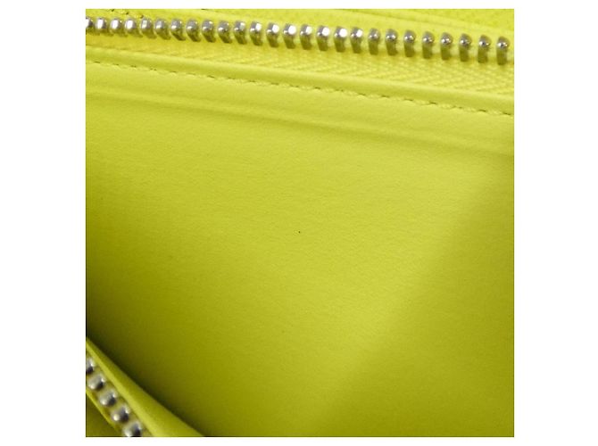 Portafoglio lungo Louis Vuitton Epi Giallo - vista 7