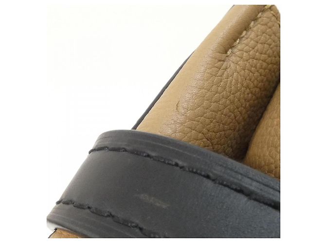 Piccola borsa a mano Loewe Gate in pelle di vitello Marrone - vista 6