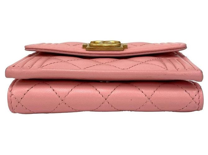 Portafoglio Trifold Chanel Boy Chanel Rosa - vista 7