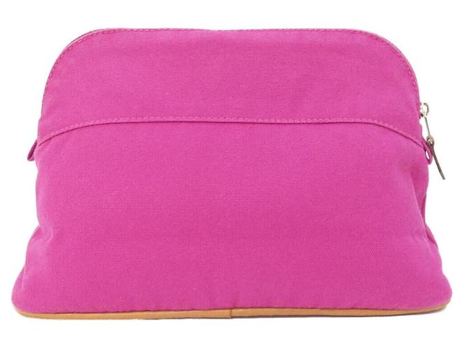 Hermès Hermes Bolide MM Canvas Pouch Pink - Ansicht 2