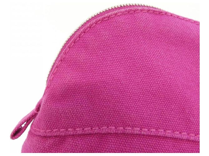 Hermès Hermes Bolide MM Canvas Pouch Pink - Ansicht 5