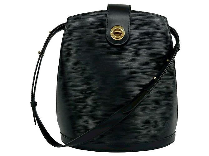Borsa a tracolla Louis Vuitton Cluny in pelle Epi Nero - vista 2