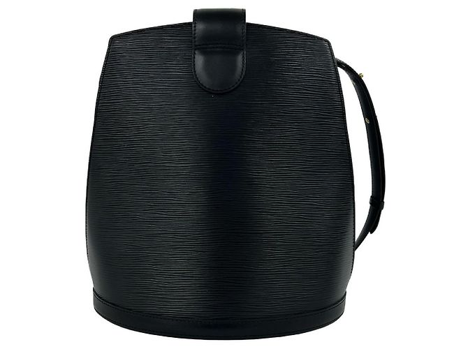 Borsa a tracolla Louis Vuitton Cluny in pelle Epi Nero - vista 4