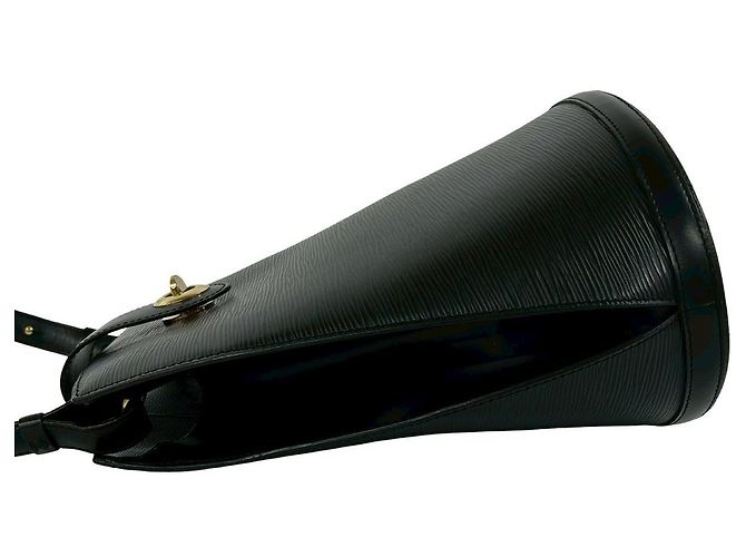 Borsa a tracolla Louis Vuitton Cluny in pelle Epi Nero - vista 6