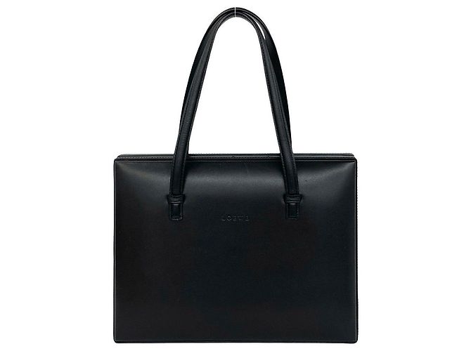 Loewe Lederhandtasche Schwarz - Ansicht 2