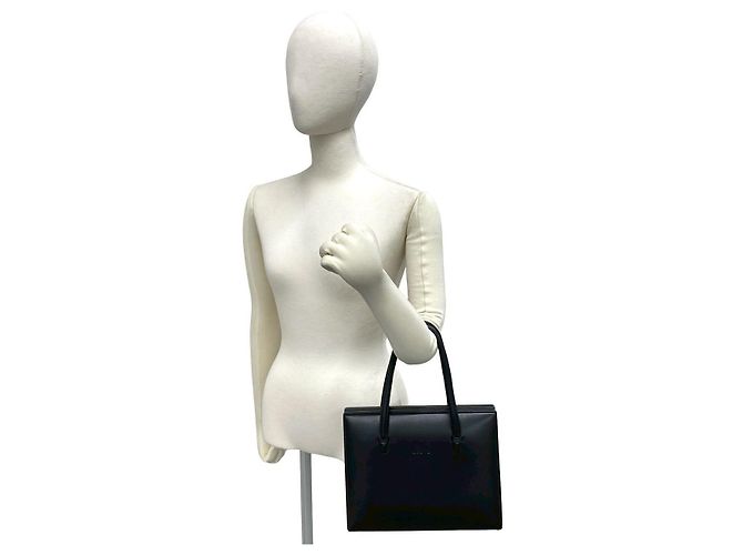 Loewe Lederhandtasche Schwarz - Ansicht 3