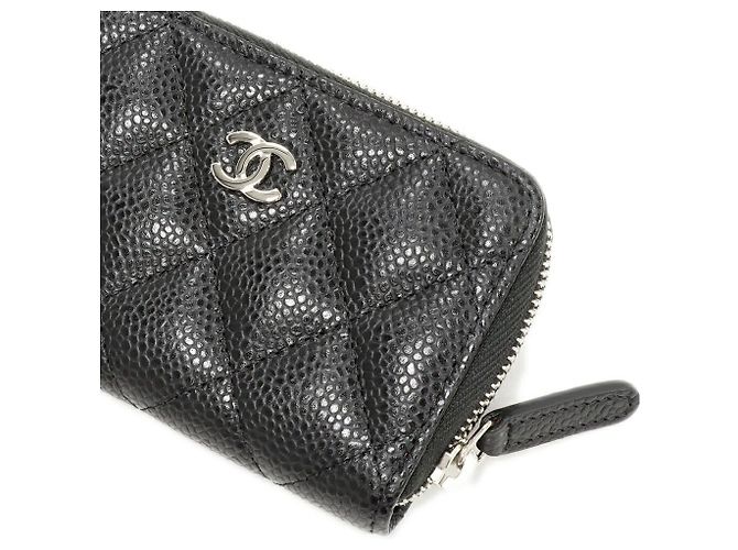 Chanel Timeless Classic Grained Calfskin Coin Case Black - view 4