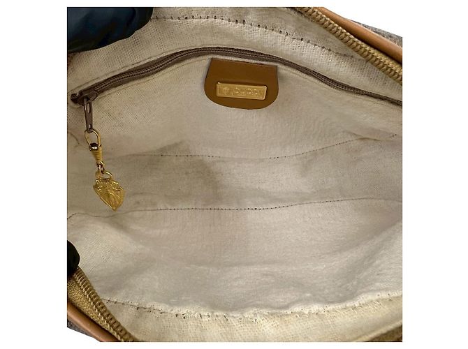 Mini borsa a tracolla in pelle Micro GG Gucci Marrone - vista 10
