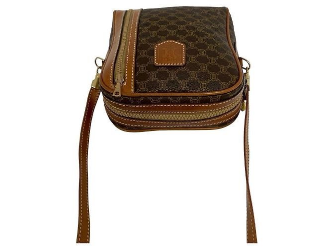 Céline Celine Triomphe Schultertasche Braun - Ansicht 5