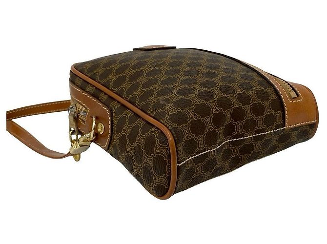 Céline Celine Triomphe Schultertasche Braun - Ansicht 8