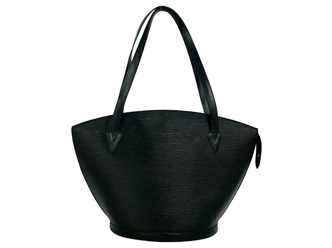 Louis Vuitton Saint Jacques Epi Leder Tote Bag Schwarz - Ansicht 2