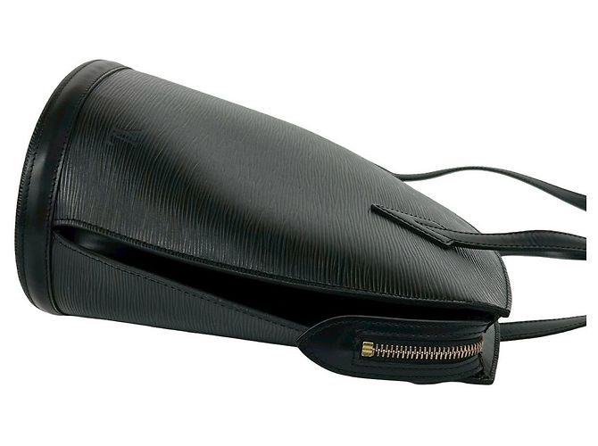 Louis Vuitton Saint Jacques Epi Leder Tote Bag Schwarz - Ansicht 7