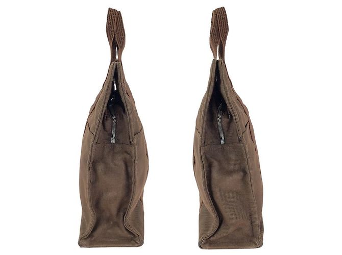 Hermès Borsa Tote Hermes Herline MM Marrone - vista 8