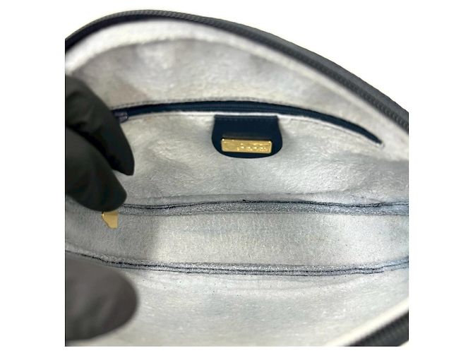 Mini borsa a tracolla in pelle e PVC Gucci Blu - vista 10