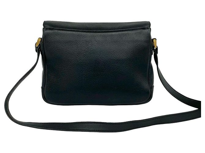 Borsa a tracolla in pelle Burberry Nero - vista 4