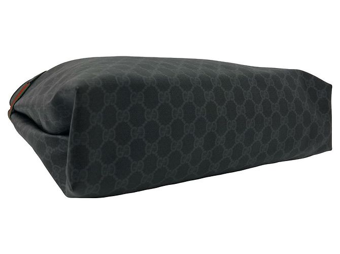 Bolsa Tote Gucci GG Supreme em couro Preto - vista 8