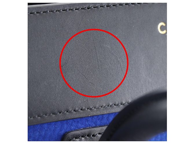 Céline Borsa Celine Luggage Micro Shopper in pelle di vitello Nero - vista 10