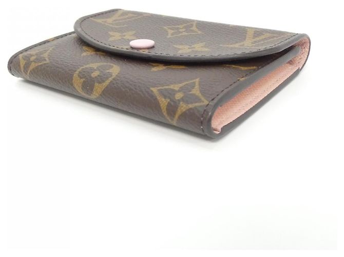 Monedero Rosalie Monogram Louis Vuitton Castaño - vista 3