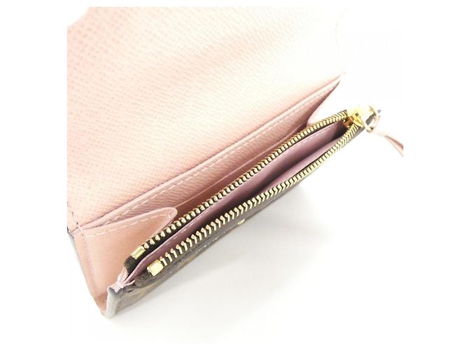 Monedero Rosalie Monogram Louis Vuitton Castaño - vista 4