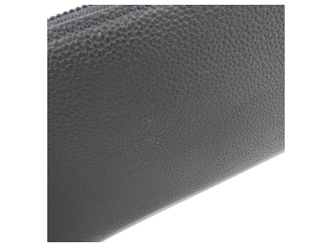 Zippy Louis Vuitton LV Aerogram Kalbsleder Langgeldbörse Schwarz - Ansicht 5