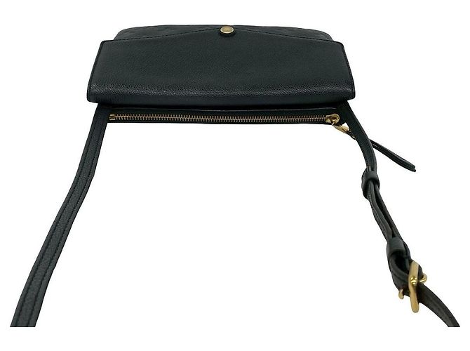 Borsa a tracolla Louis Vuitton Twice Monogram Empreinte Nero - vista 5