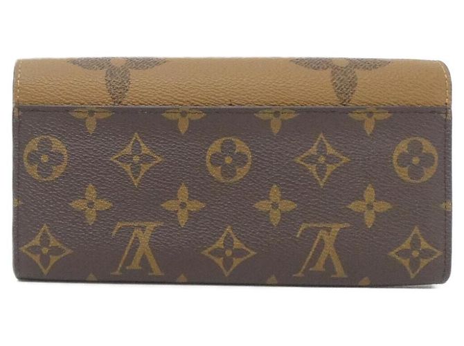Portafoglio lungo Sarah Monogram Louis Vuitton Marrone - vista 2