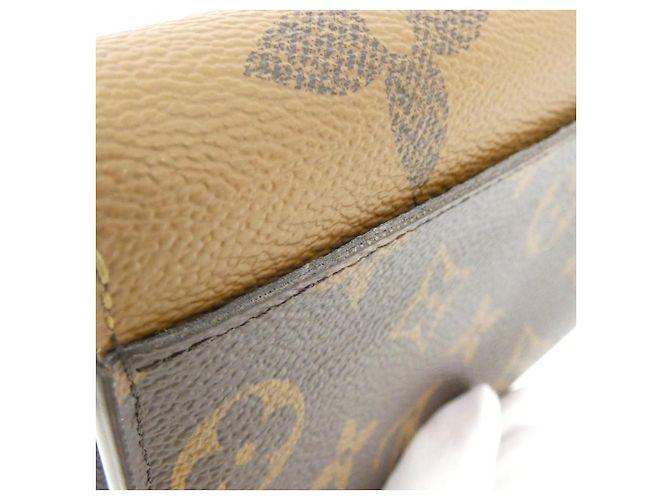 Portafoglio lungo Sarah Monogram Louis Vuitton Marrone - vista 4
