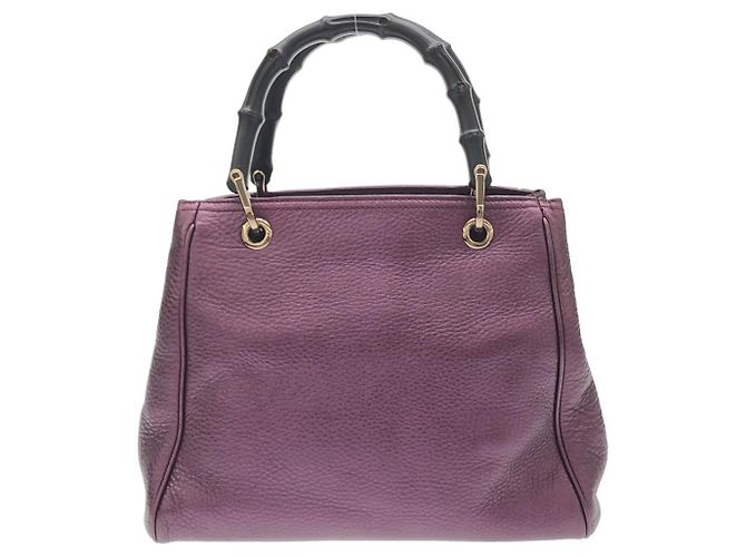 Borsa a tracolla in pelle metallizzata Gucci D'oro Metallico - vista 2