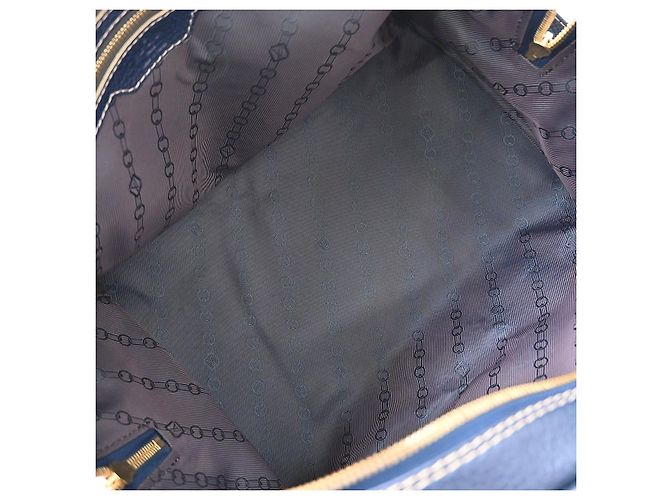 Louis Vuitton Carryall in pelle Blu - vista 3
