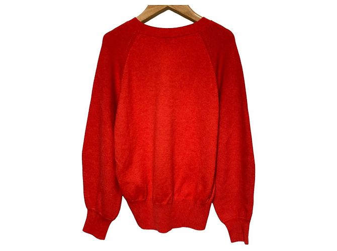 Autre Marque Kumikyoku Strickpullover mit Perlenknöpfen Rot - Ansicht 2