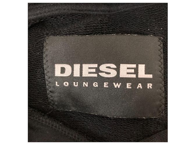 Autre Marque Sudadera con capucha Diesel Negro - vista 4
