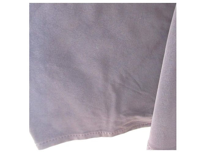 Autre Marque Falda Melrose Claire Suede Touch con fruncido Azul - vista 4