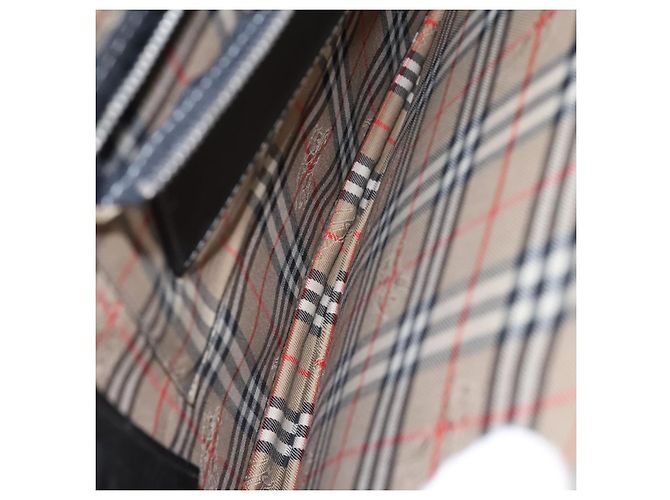 Burberry Cuir Vintage Noir - vue 5