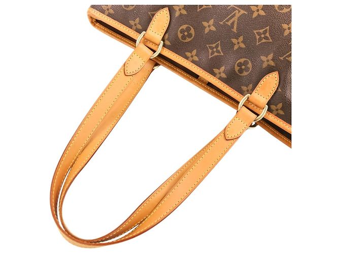 Louis Vuitton Monogram Batignolles Horizontale Tote Bag Braun - Ansicht 4
