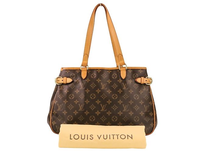 Louis Vuitton Monogram Batignolles Horizontale Tote Bag Braun - Ansicht 8